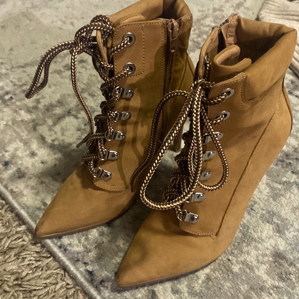 Steve Madden high heeled ankle booties